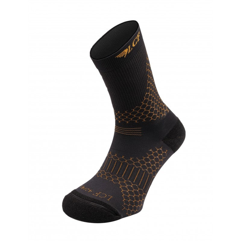 La Chaussette de France Running modele Appalache noir/jaune