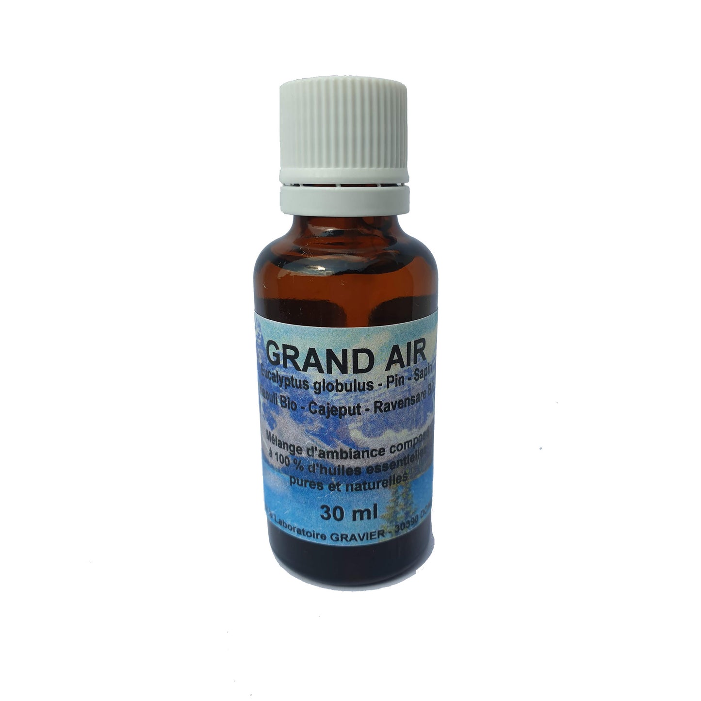 Huile esentielle Bio Grand Air Eucalyptus Pin Sapin Nialoui Cajeput Ravesare 30 ml