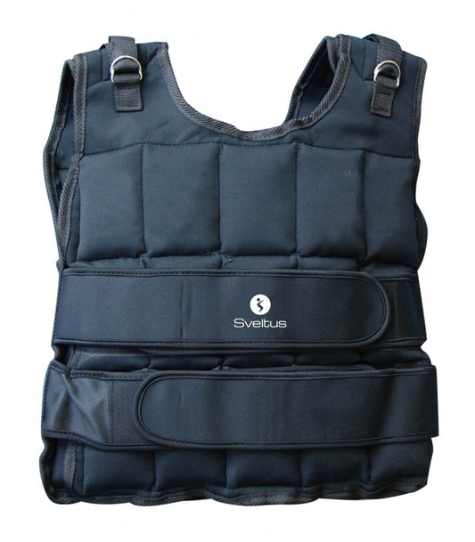 Gilet lesté 10 kg noir Sveltus