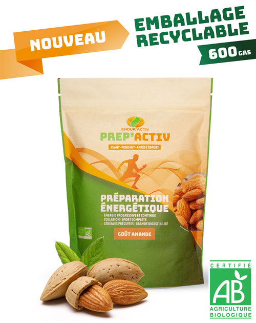 Prepactiv Amande Crème énergétique biologique Enduractiv