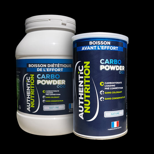 Recharge glucidique Carbo powder Authentic nutirion