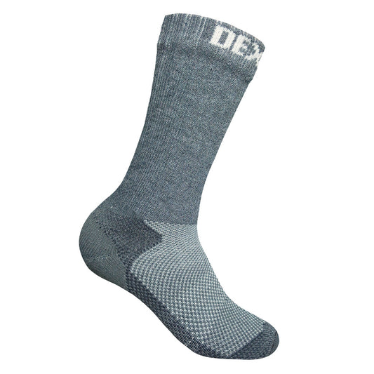 Chaussettes impermeables respirantes DexShell Terrain walking gris