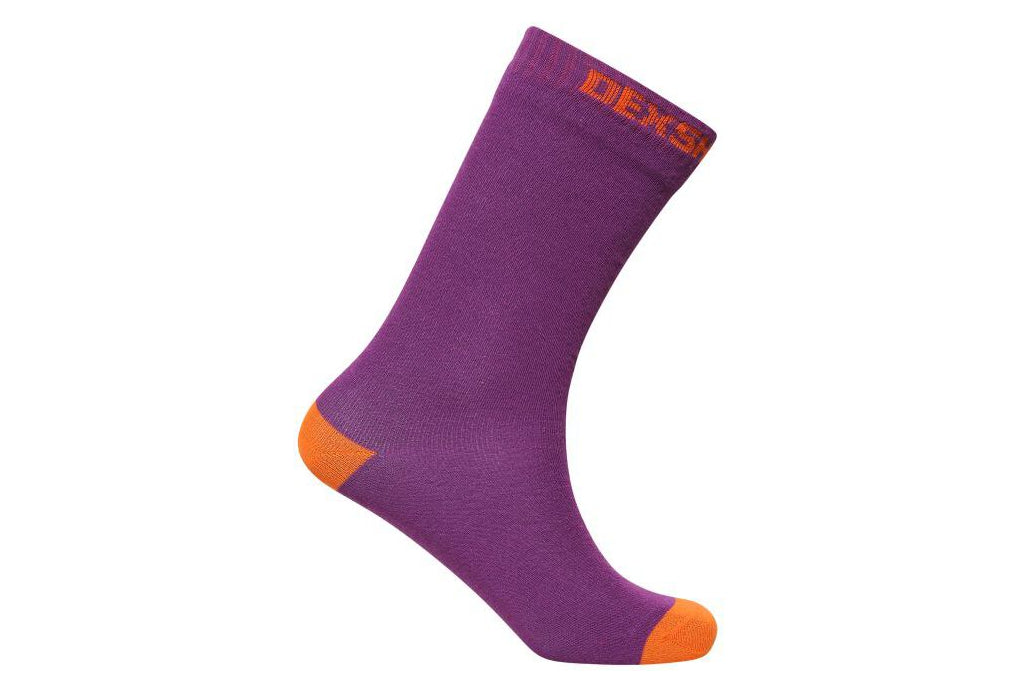 Chaussettes impermeables respirantes DexShell violet