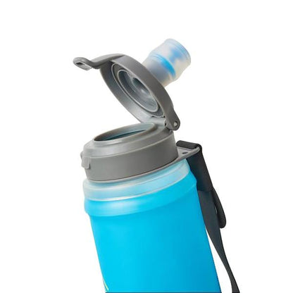 Flasque Ultraflask 500 ml Hydrapak + paille bleu