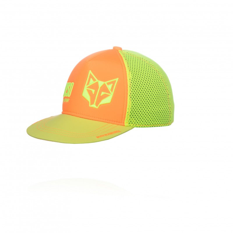 Casquette Otso jaune fluo et orange S/M