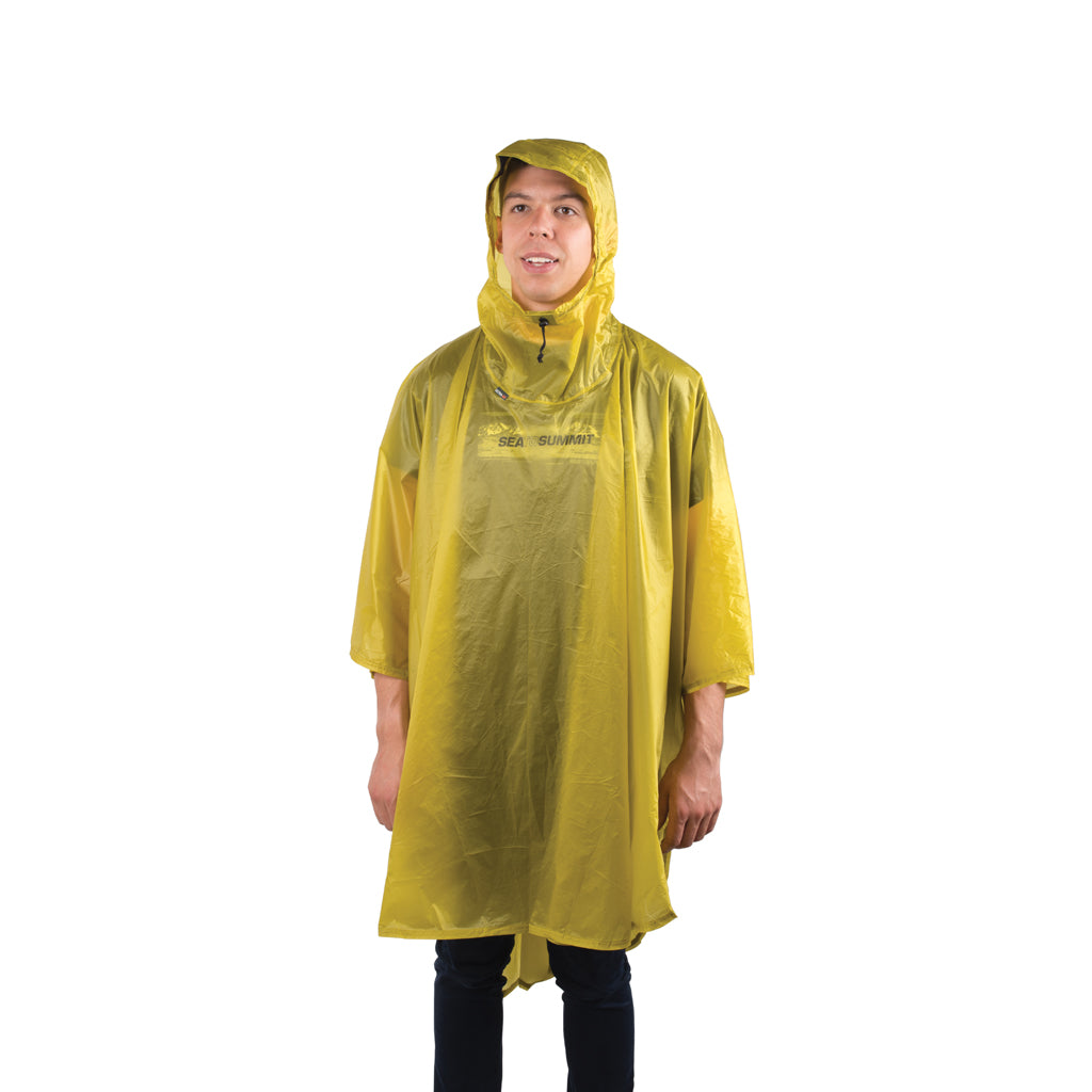 Poncho ultra leger 15D Sea to Summit Lime jaune