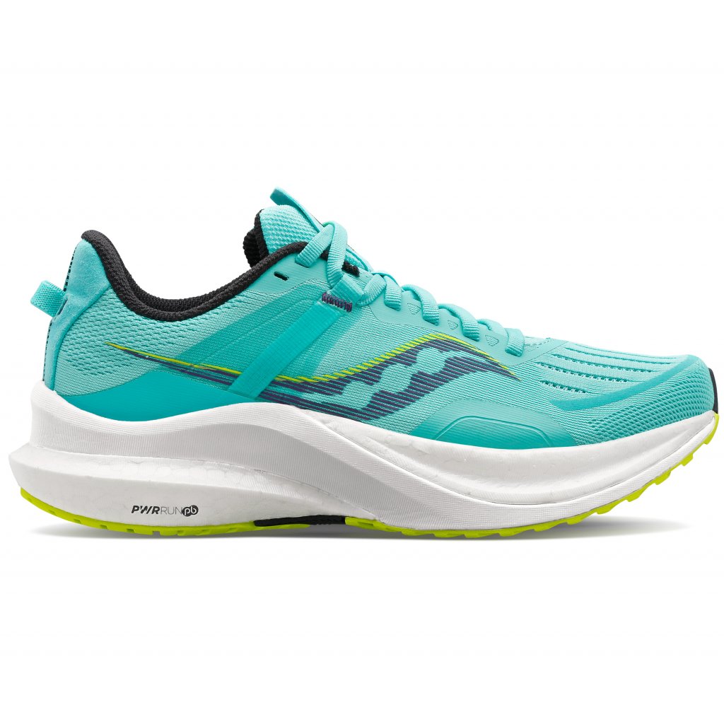 Chaussure de Route Saucony femme Tempus vert