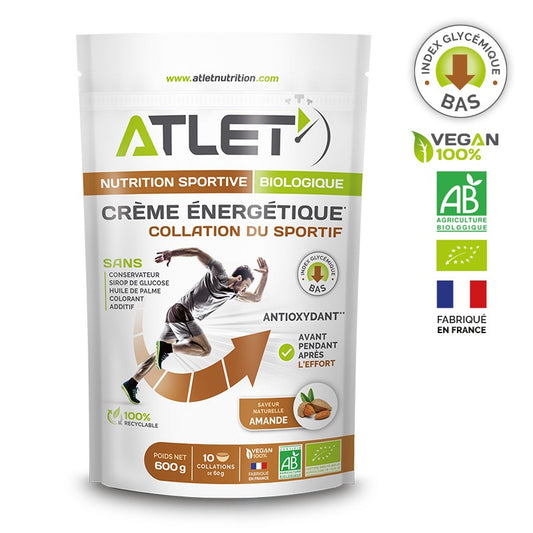 Crème énergétique biologique ATLET