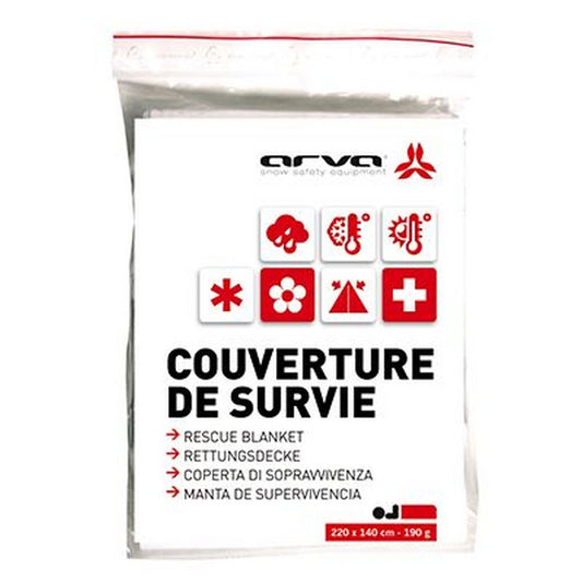 Couverture de survie Arva  220 x 140 cm