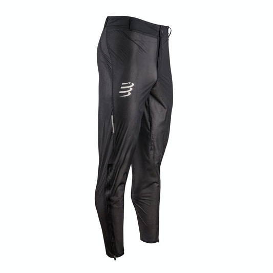 Pantalon homme running pluie Compressport Hurricane Etanche 10/10