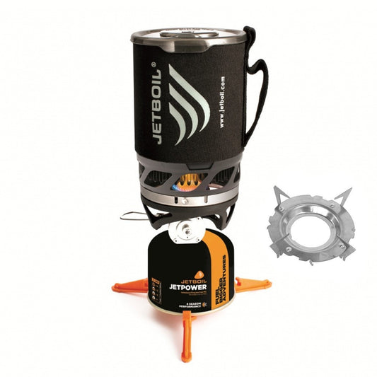 Réchaud Jetboil Micromo noir pot + support