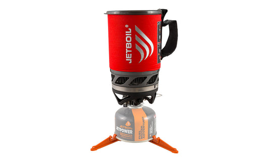 Réchaud Jetboil Micromo rouge pot + support