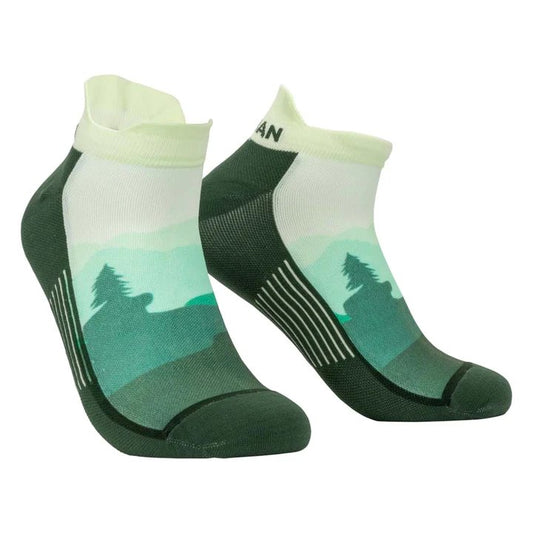 Chaussettes Nathan Merinos Signature Speed Tab Socks Vert