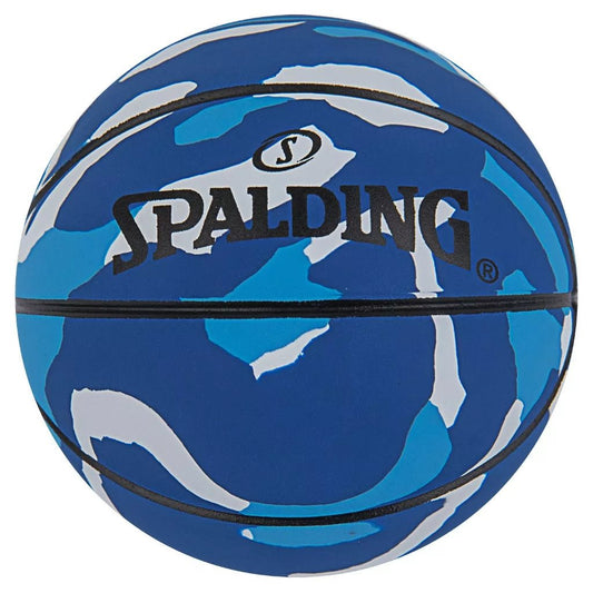 Mini ballon baskeball Spalding bleu