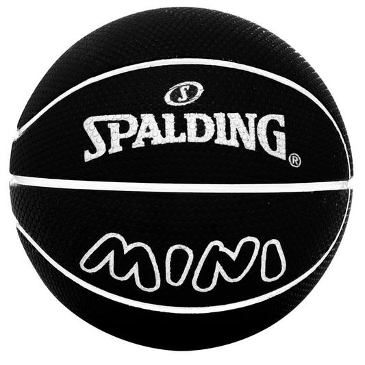 Mini ballon baskeball Spalding noir