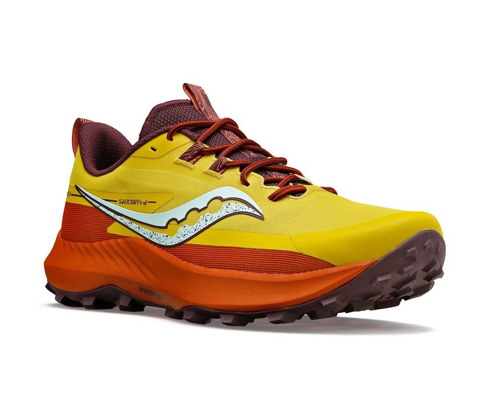 Chaussure de Trail Saucony homme Peregrine 13 jaune