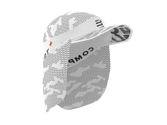 Casquette avec poche à glace et protège-nuque intégrés Compressport Blanc