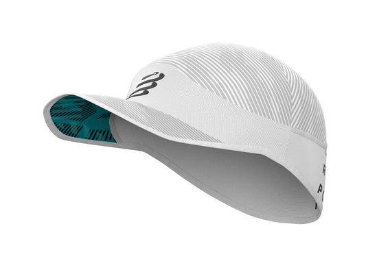 Casquette avec poche à glace intégrés Compressport Blanc