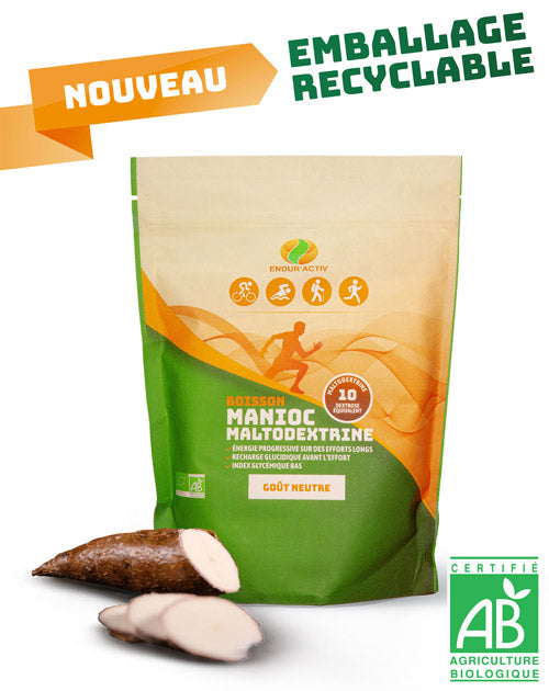 Maltodextrine de Manioc BIO. Enduractiv