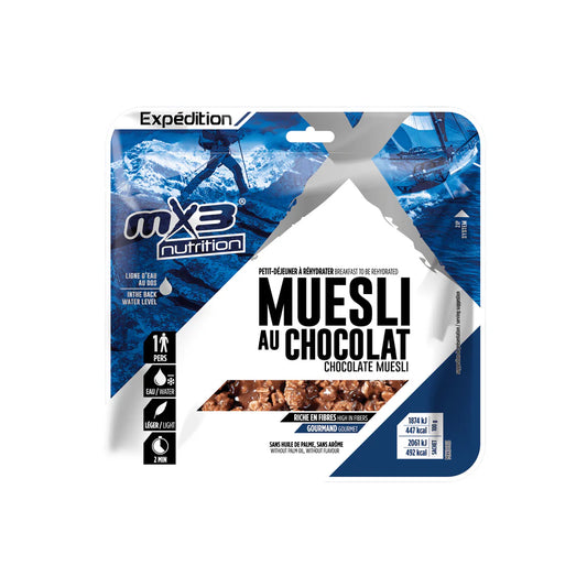 Muesli chocolat lyophilisé