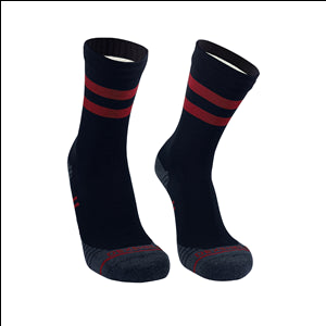 Chaussettes impermeables respirantes Running DexShell noir ET rouge