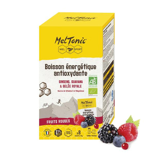 Etui 6 boissons énergétiques Meltonic antioxydante Fruit rouge