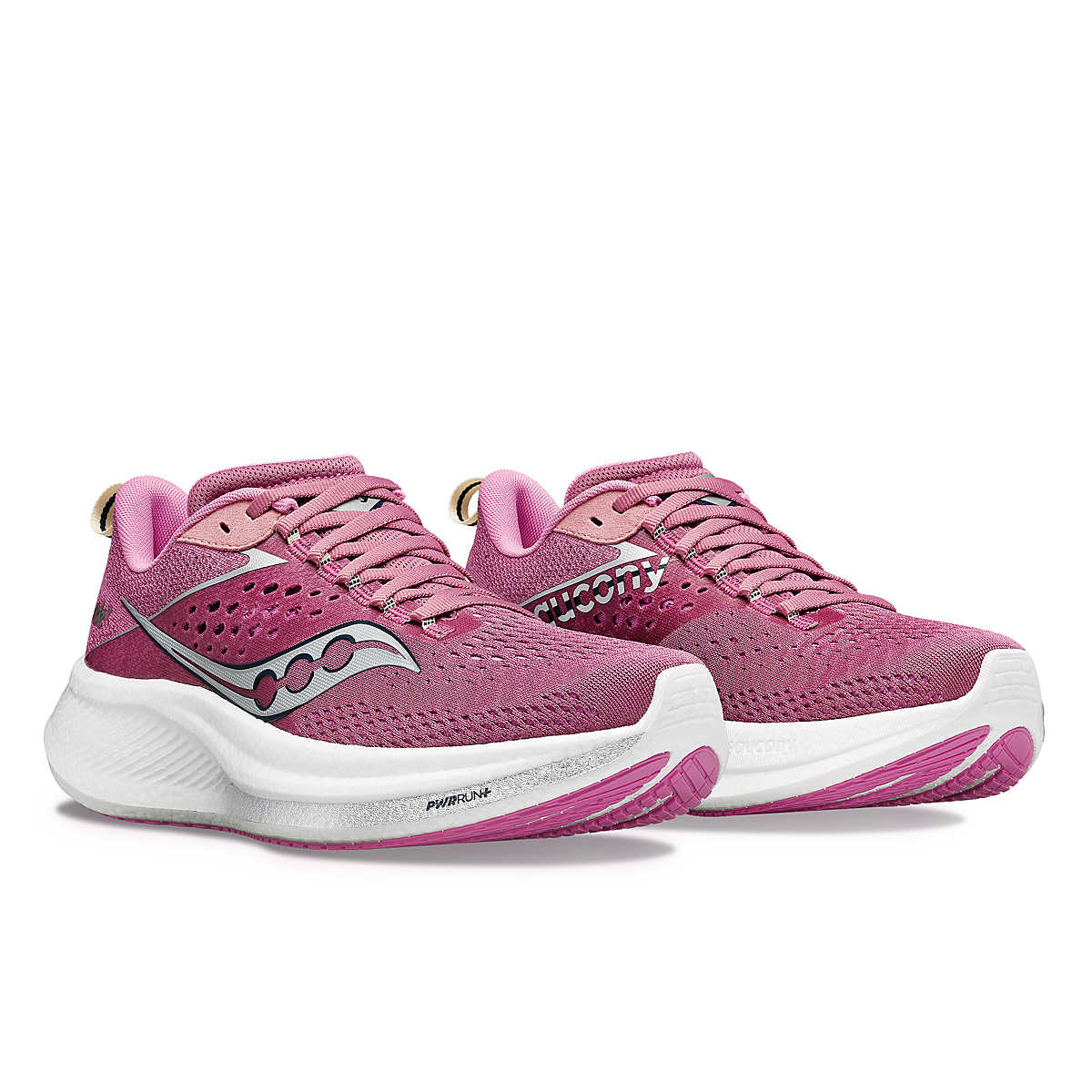 Chaussure de Route Saucony femme Ride 17 rose Lila