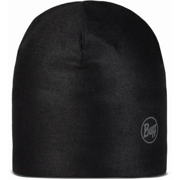 Bonnet Buff Merino beanie solid noir