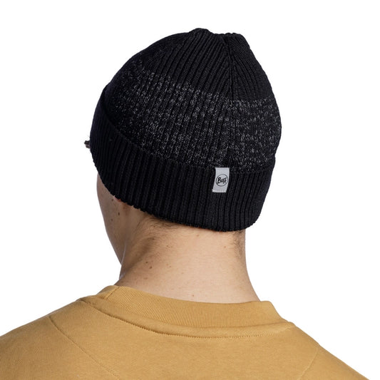 Bonnet Merino Active Buff solid black