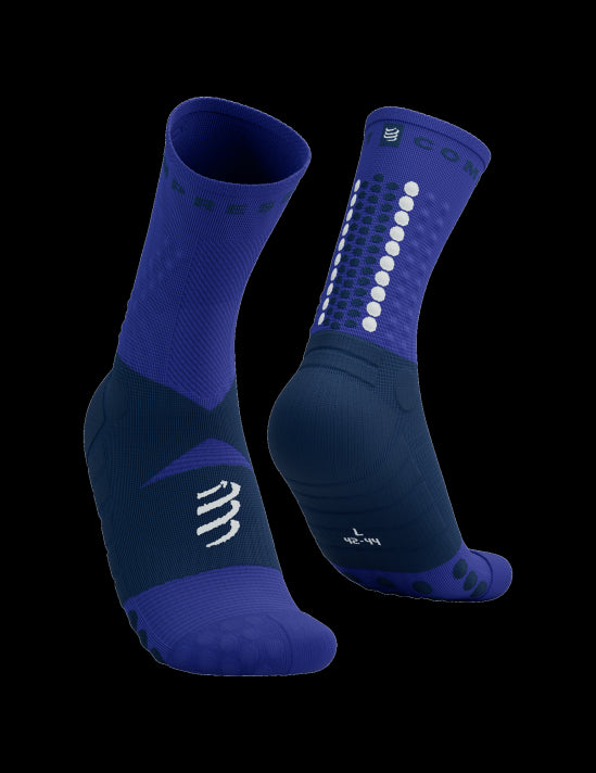 Chaussettes Compressport Ultra-trail Socks BLEU