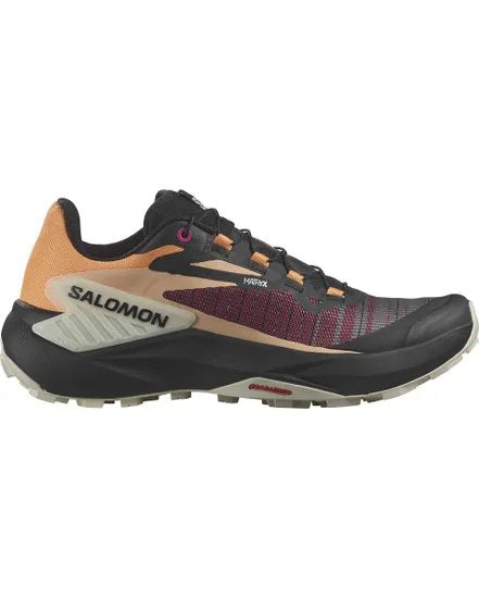 Chaussure de Trail Genesis Femme Salomon noir et purpre