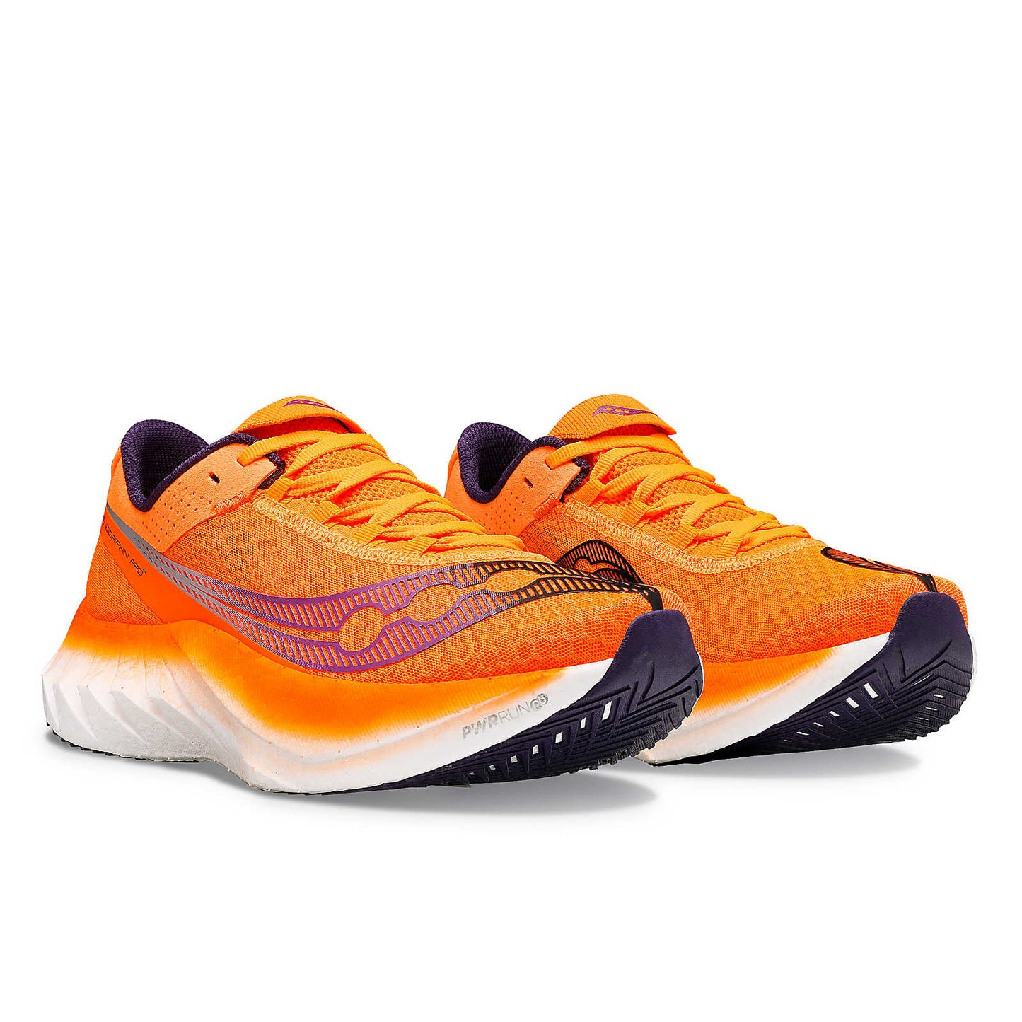 Chaussure Route Endorphin pro 4 Saucony homme orange