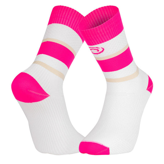 Chaussettes BV Sport LightRun LIGHT RUN "IBIZA" ROSE/BEIGE