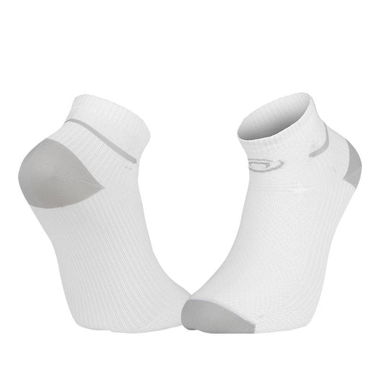 Chaussettes BV Sport socquettes LIGHT RUN BLANC/GRIS