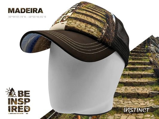 Casquette Trucker Instinct Madeira beige