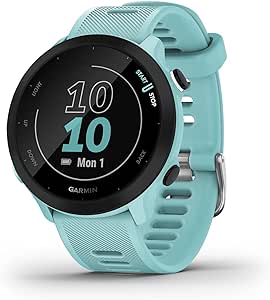 Montre cardio gps Garmin Forerunner 55 Bleu cyan