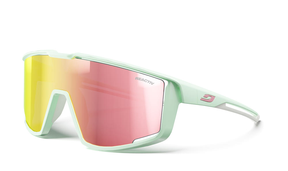 Lunette Julbo fury reactiv Mint / Gris Clair / Rose