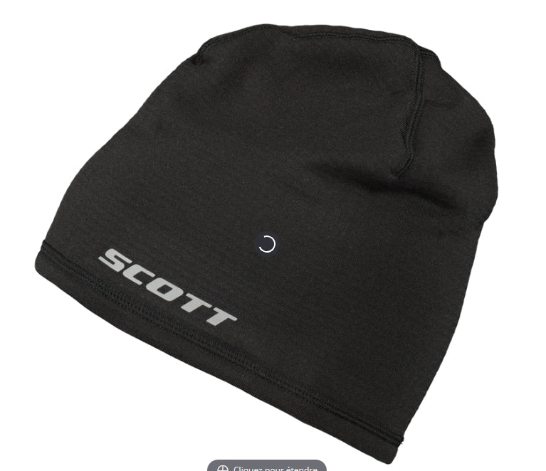 Bonnet léger SCOTT Fleece Noir