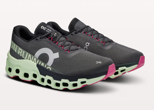 Chaussure Route Cloudmonster 2 homme ON Running gris et vert