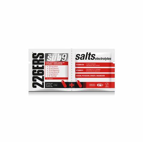 SUB9 SALTS ELECTROLYTES - Capsules de sel Électrolytes pack de 2 capsules