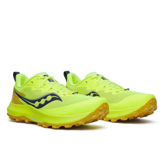 Chaussure de Trail Saucony homme Peregrine 14 jaune fluo