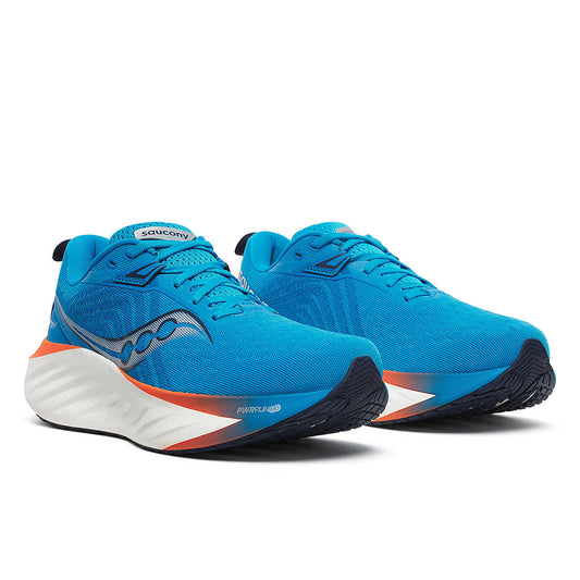 Chaussure de Route Saucony homme Triumph 22 Bleu