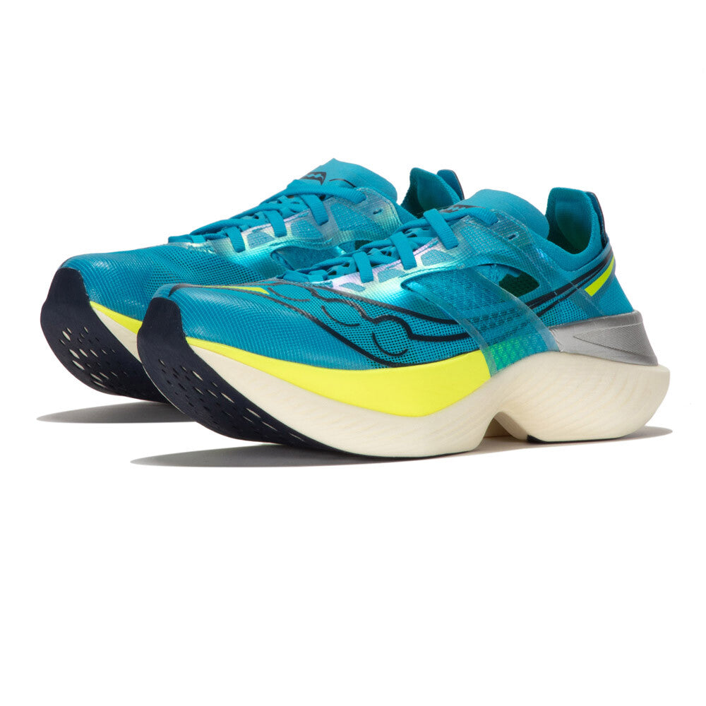 Chaussure Route Endorphin Elite Saucony homme bleu