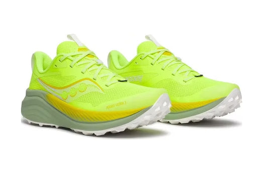 Chaussure de Trail Saucony femme Xodus ultra 3  fluo jaune