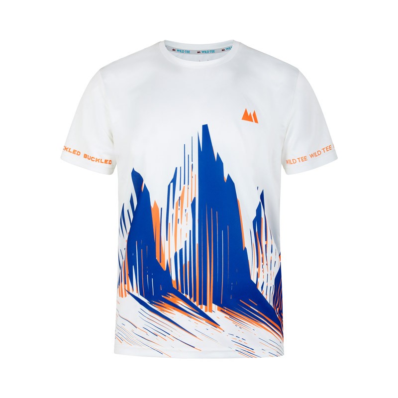 Tee-shirt manches courtes homme Wildtee Tre Cime