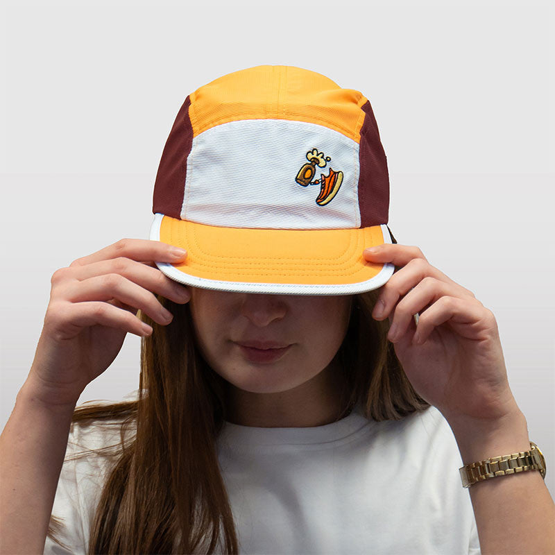 Casquette 5 Panel Des Bosses et des Bulles Bordeaux