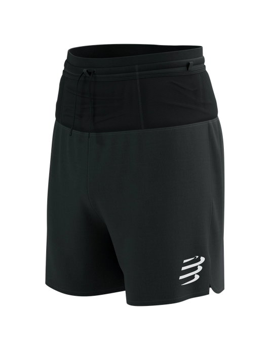 Short homme Compressport Trail Racing 2-In-1 Short noir